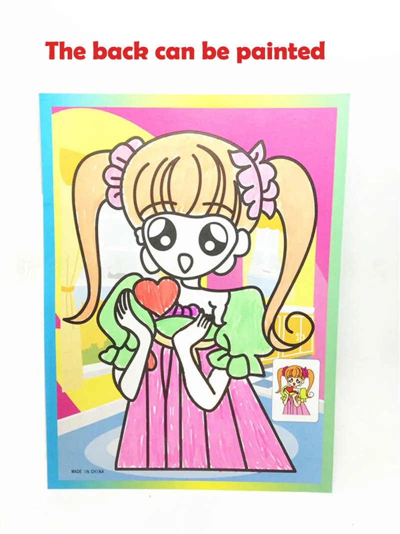 Young Sailor Moon Magic Painting Paper