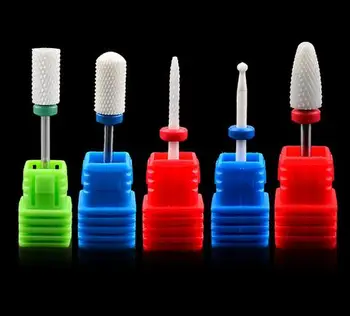 

Ceramic Nozzle Nail Drill Bit Mill Cutter For Nail Electric Drill Manicure Machine Device Accessory Remove Acrylic Gel Polish