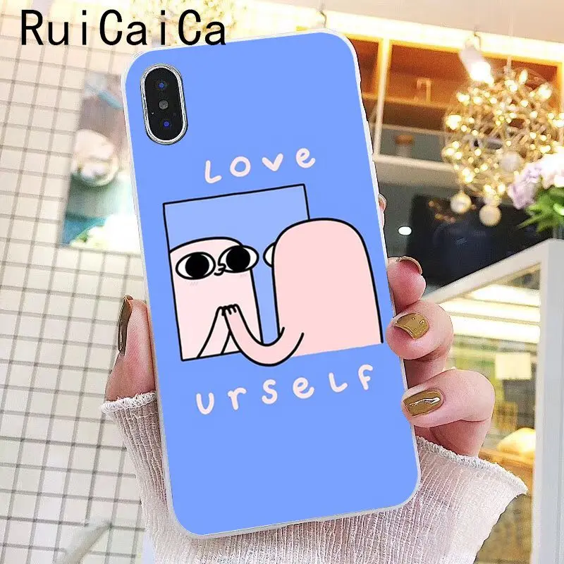 Модный чехол для телефона Ruicaica Hello im try my best Ketnipz с мультипликационным принтом iPhone6S