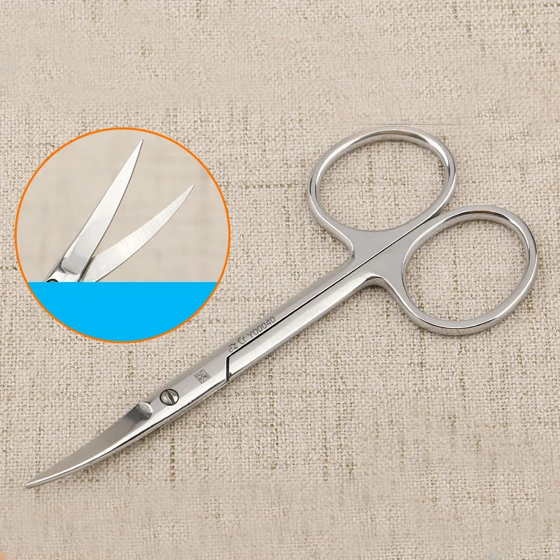 Shanghai Admiralty 10cm Eye Scissors Ophthalmic Surgery Tools Stainless Steel Instruments Super Sharp Shears Straight Shears 12 14 16 18cm titanium alloy ophthalmic instruments needle holder micro scissors tweezers hand surgery health beauty