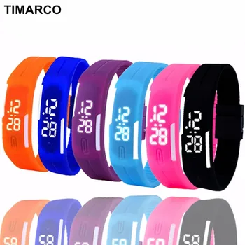 

LED Sport Digital Watch Children Clock For Girls Boys Waterproof Students Wrist Watches Men Women Wristwatch Relogio Silicone