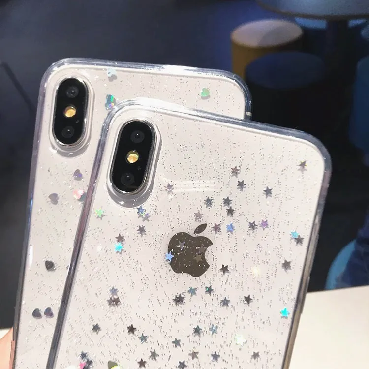 Luxury Bling Glitter Case for Samsung Galaxy A6 A8 Plus J4 J6 A7 2018 A3 A5 2017 J3 J5 J7 2016 S9 S8 Plus S7 Edge Silicone Cases