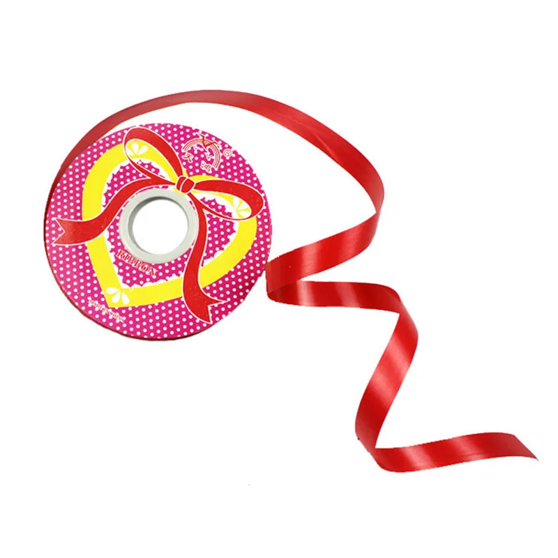 2pcs 25M balloon ribbon birthday wedding decoration rope ,mix colors