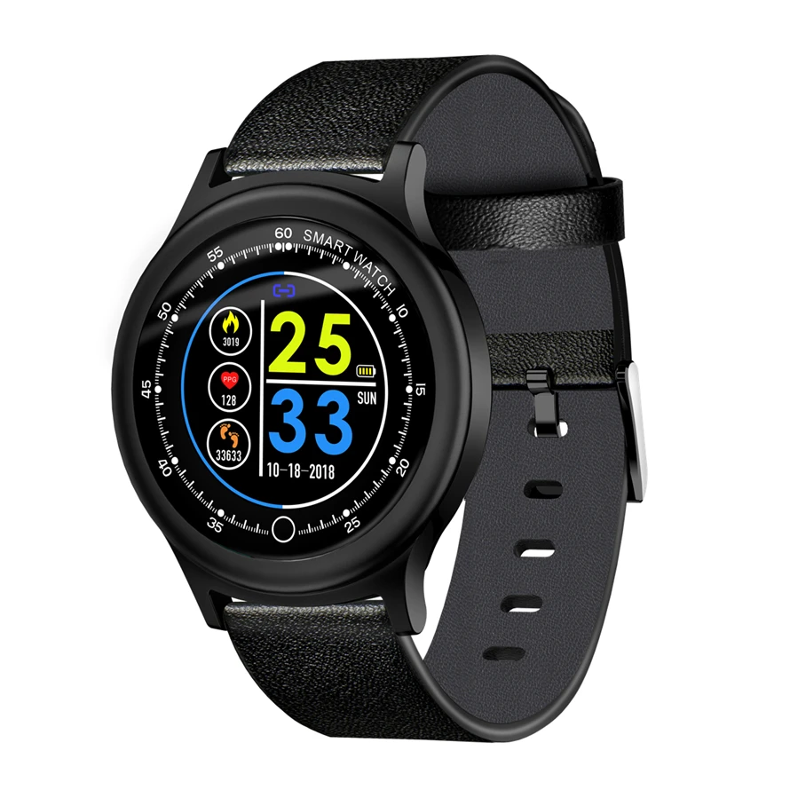 

Smartwatch 1.3'' Color LCD Smart Watch Heart Rate Monitor IP67 Pedometer Sport Fitness Bracelet Sleep Tracker Android IOS Ban
