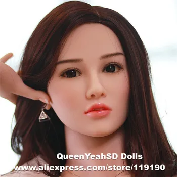 Realistic Silicone Sex Doll Heads Mannequins Head For Lifelike Adult Real Dolls Oral Sexy Products Realistic Silicone Sex Doll Heads Mannequins Head For Lifelike Adult Real Dolls Oral Sexy Products