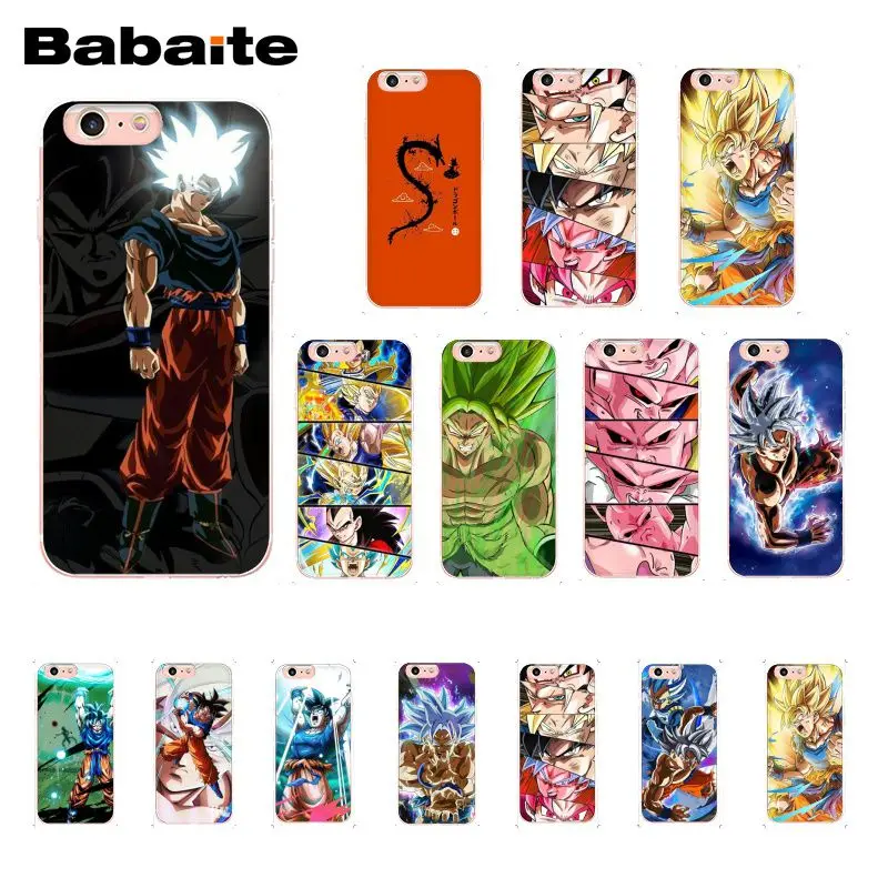 

Babaite Dragon Ball Z DBZ Goku Fashion Phone Case Cover for iphone 11 Pro 11Pro Max 5 5Sx 6 7 7plus 8 8Plus X XS MAX XR