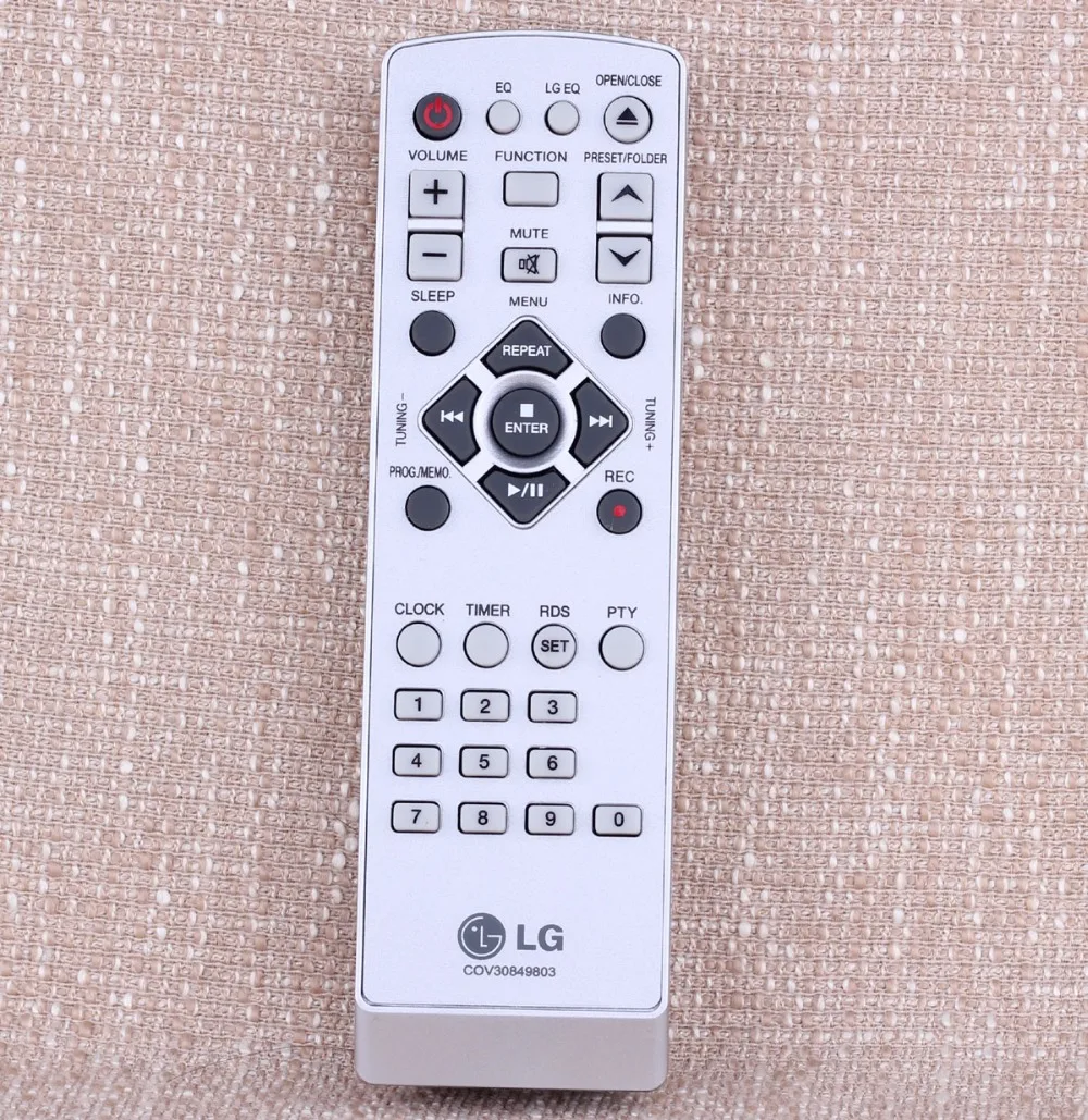 

Original remote control COV30849803 for LG TA106 TAS106F TA106DAB