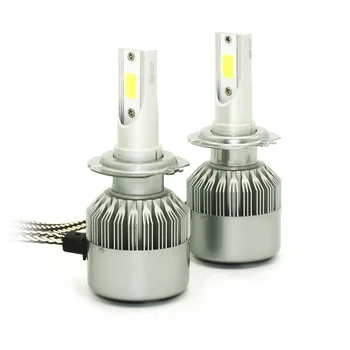 

2pcs/Set LED Headlight headlamp Super Brighter H4 HI/LO H7 H8 H9 H11 9006 9005 H1 H3 Car 3800lm 9-30V bulb light lamps
