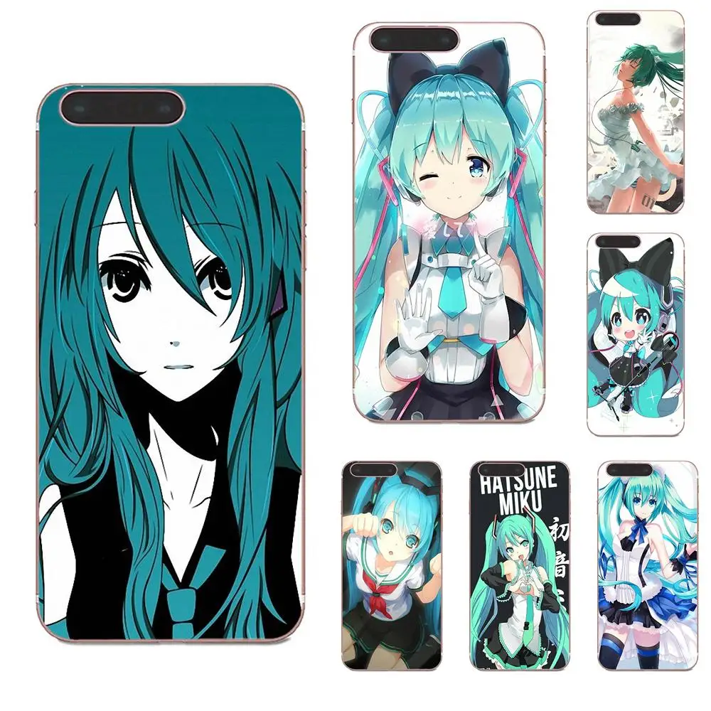 Kawaii милый Hatsune Miku мягкий чехол с рисунком для Xiaomi Redmi Note 2 3 3S 4 4A 4X 5 5A 6 6A Pro