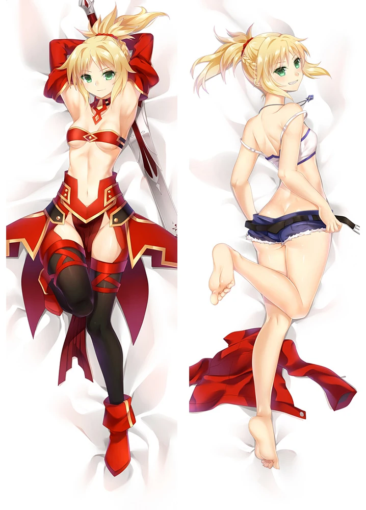 Аниме Dakimakura Body Fate Stay Night Saber 150x50 см 100x35 см чехол для подушки манга 1