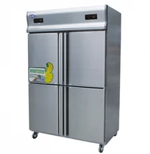 Modelos GD1.0L4T geladeira da cozinha, Quatro single-temperatura de refrigeração geladeira latão