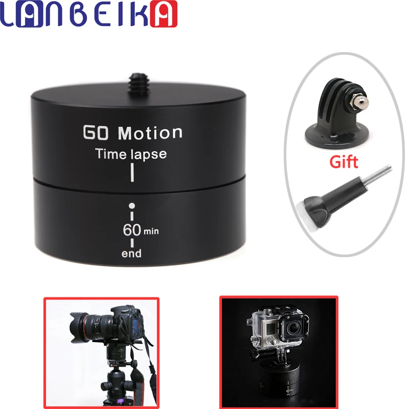 Панорамный стабилизатор LANBEIKA с поворотом на 360 градусов для камеры SJCAM M20 SJ6 SJ4000 Gopro