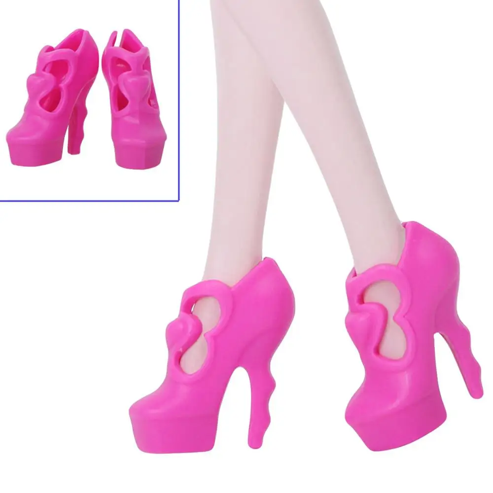 1x зимние сапоги; Летняя обувь; босоножки на высоком каблуке; женская одежда; аксессуары для куклы Monster high; стильная Высококачественная игрушка - Цвет: 7