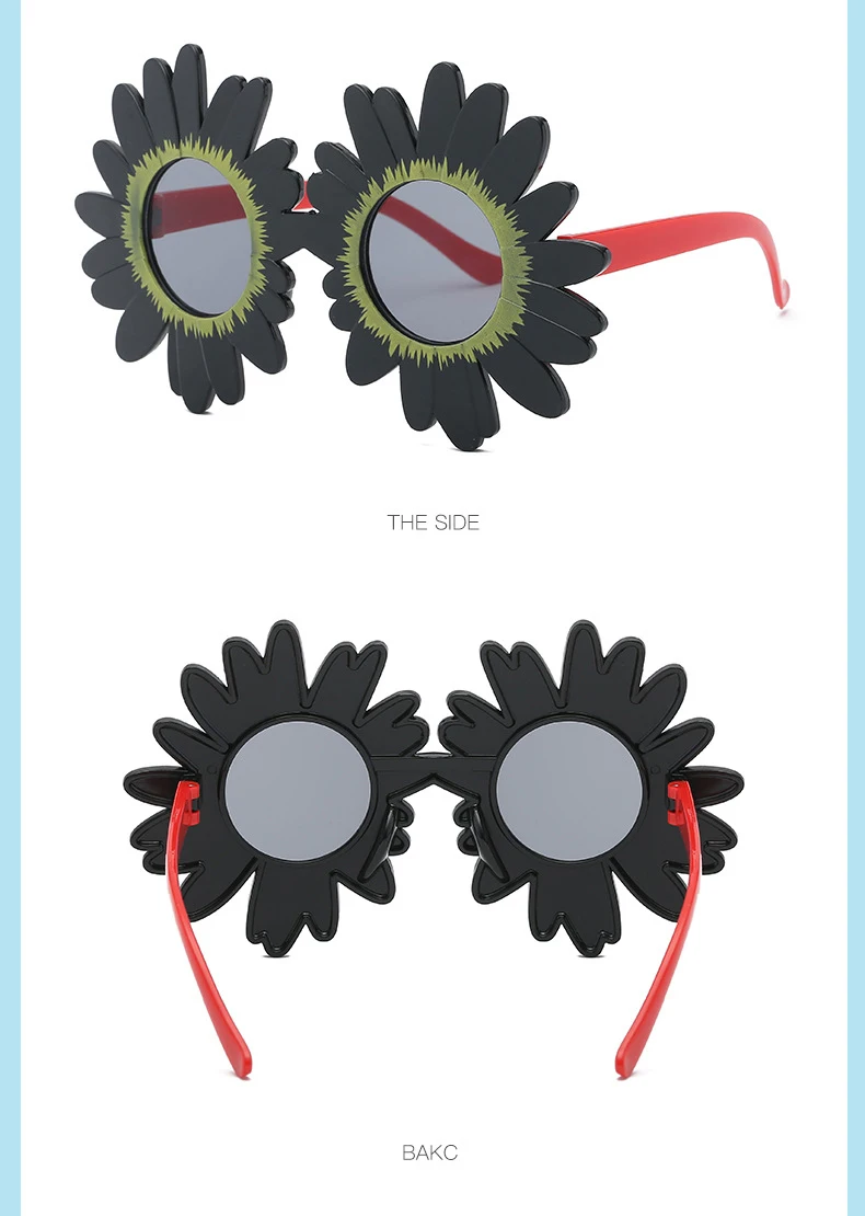 2018 fashion Sun Flower Round Cute kids sunglasses UV400 Boy&girl Lovely baby glasses Children 1 (10)