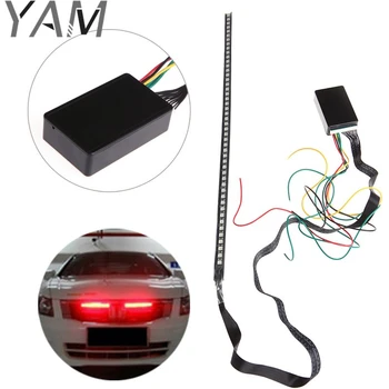 

48 SMD 5050 LED RGB Scanner Flash Car Strobe Remote Knight Rider Light Strip New