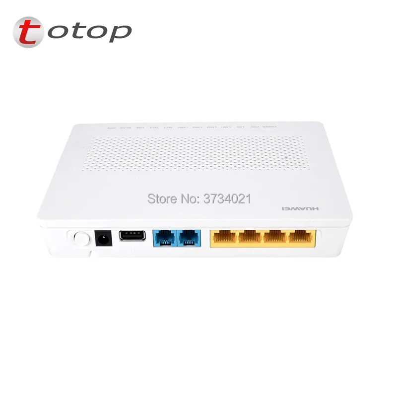 Бесплатная доставка huawei HG8346M gpon onu ont роутер 4FE + 2Tel USB WIFI ftth модем|Оптоволоконное