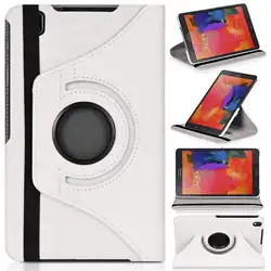 Для samsung Galaxy Tab Pro 8,4 дюймов T320 T321 T325 SM-T320 SM-T321 SM-T325 Tablet Case 360 Вращающийся Кронштейн Стенд кожаный чехол