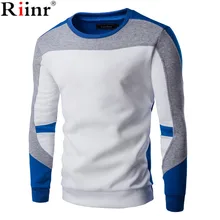 Riinr 2017 New Arrival Spring Hoodie Sweatshirt Men Fashion Quality Cotton Hoodies Men Casual Hoody Sweatshirts Male Size M-2XL