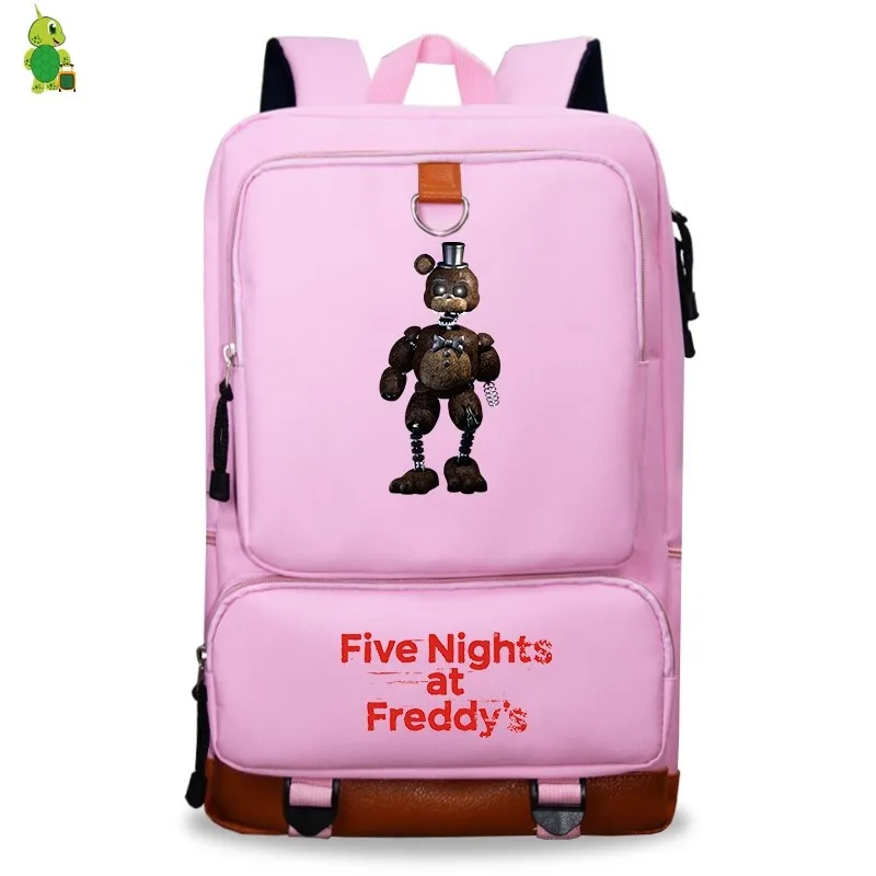 Five Nights At Freddy's 2 FNAF игрушка в виде рюкзака Freddy Chica рюкзак для ноутбука для подростков мальчиков девочек большой школьный дорожный рюкзак - Цвет: 24