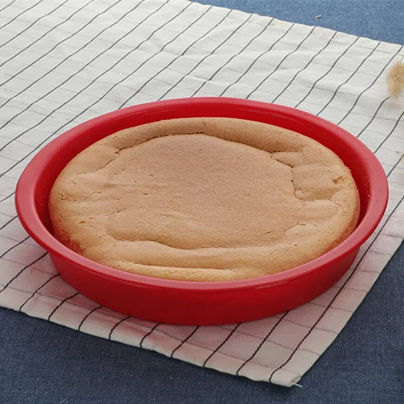8 дюймовая силиконовая круглая форма для кекса выпечки|silicone baking mold|baking moldsilicone |