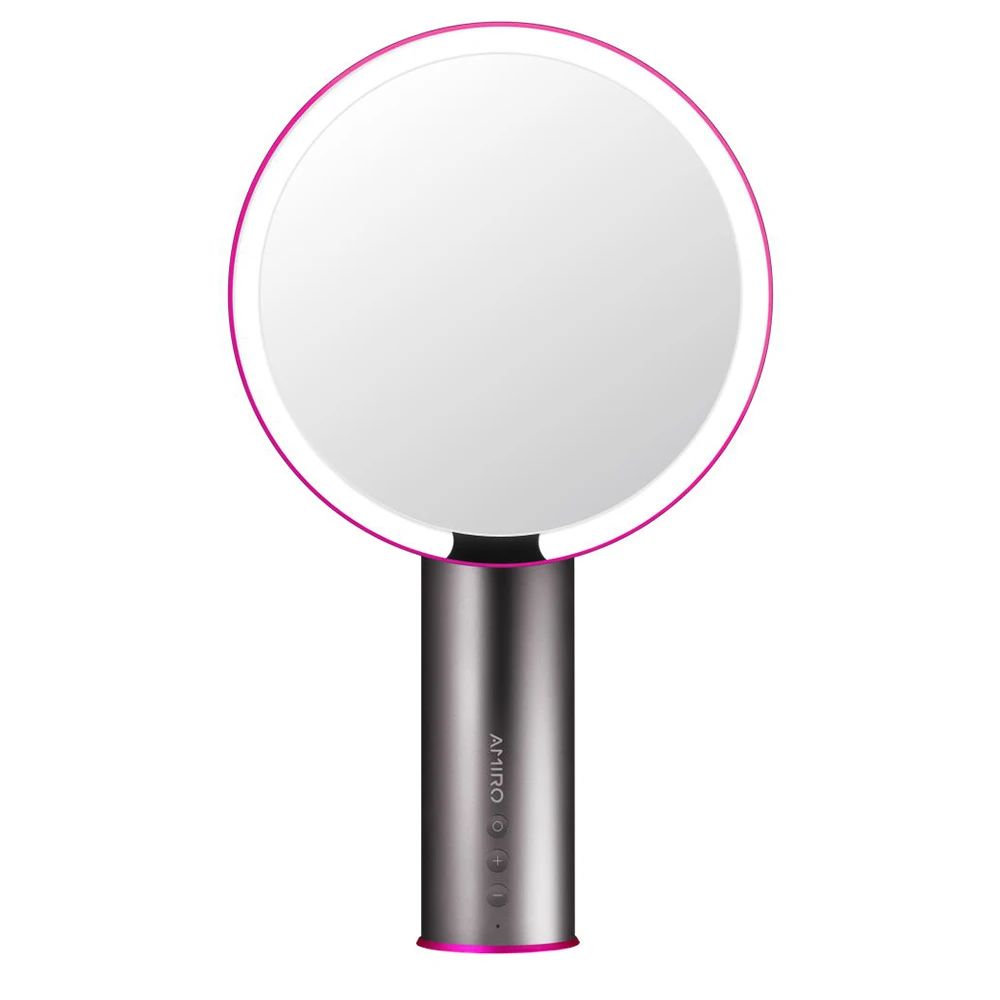 11 AMIRO LED Smart Sensor Makeup Mirror 8 Inch HD HD Natural Light Source Brightness 2000mAh Cosmetic Makeup Led Mirror Lamp