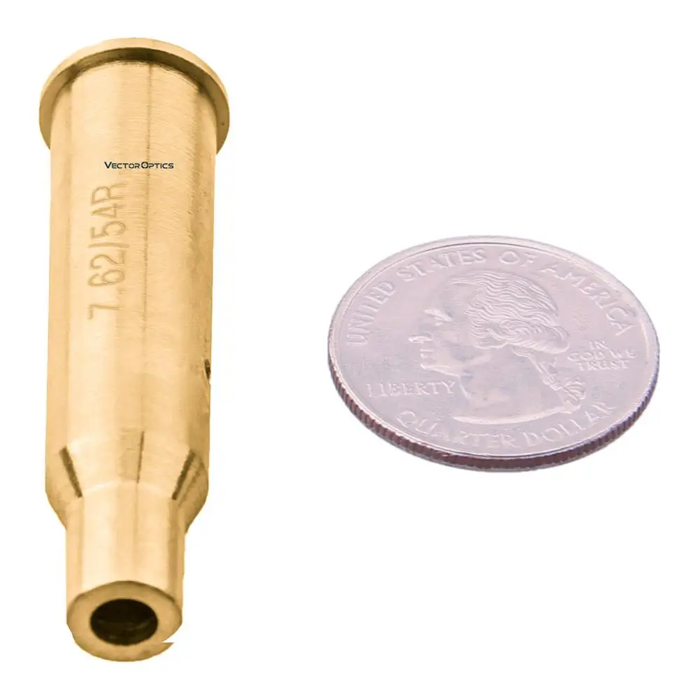 Картридж Vector Optics 7 62x54 R с красным лазерным отверстием подходит для снайперской