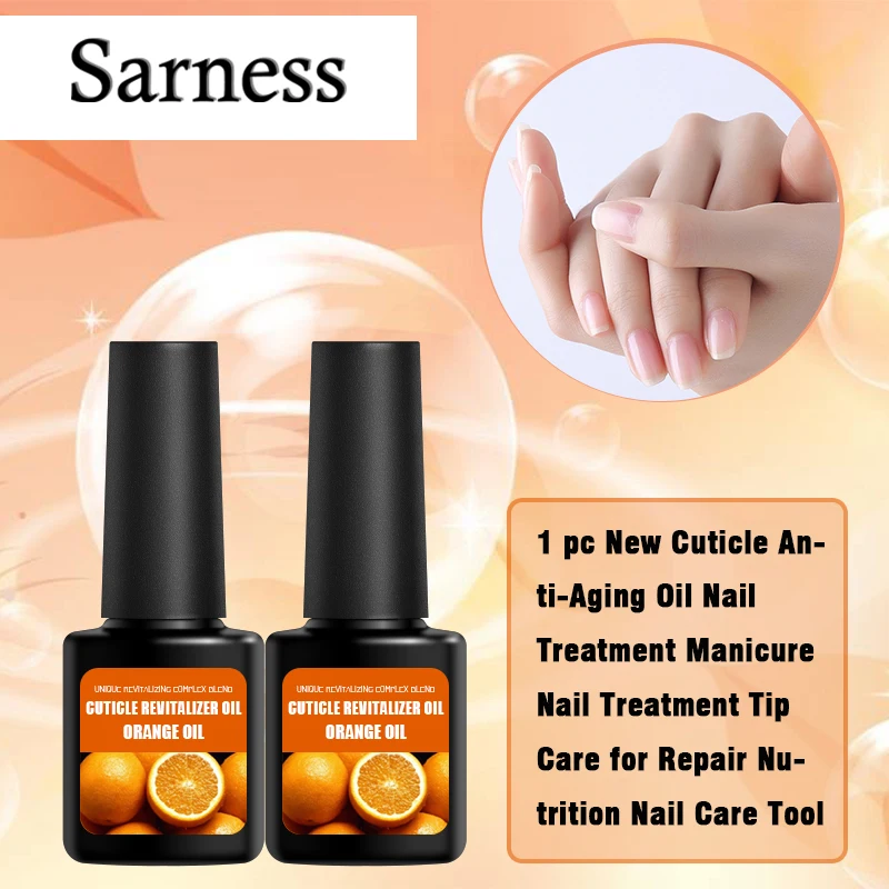 Sarness 8ml Cuticle Oil Moisturizing Moist Nail Make Fingernail Smooth