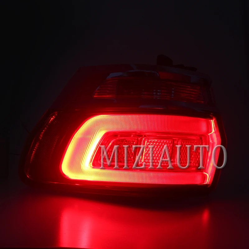 MIZIAUTO LED Tail Lights Rear Outer side For Jeep Grand Cherokee Taillight Lamp Brake Light Rear Bumper Light