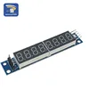 Max7218 СВЕТОДИОДНЫЙ матричный 8 цифр, модуль управления цифровым трубным дисплеем 3,3 В 5 В, микро-контроллер, Последовательный драйвер, 7-сегментный для Arduino ► Фото 2/6