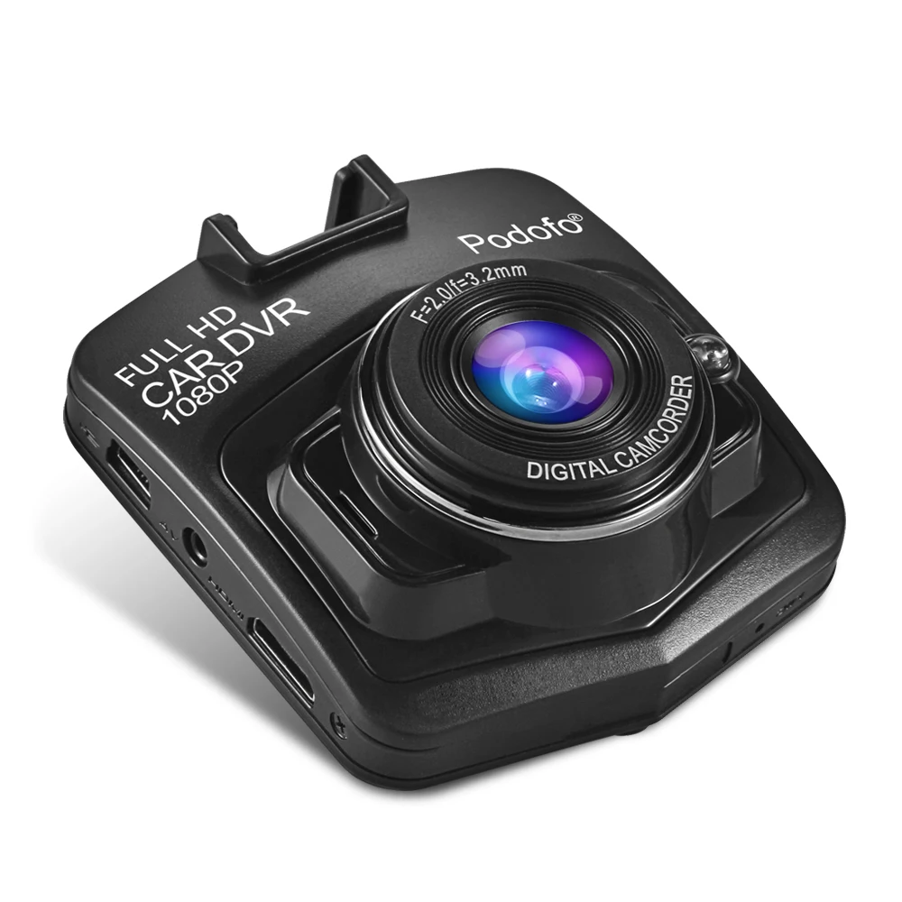 Original Podofo A1 Mini Car DVRs Camera Dash Cam Full HD 1080P Recorder Video Registrar Night Vision Blackbox Carcam Dash Camera