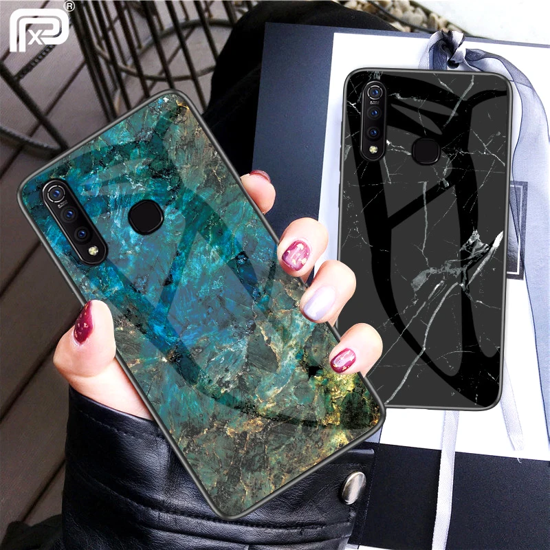 For VIVO Z1 Pro Case Marble Pattern Smooth Tempered Glass Back Cover For For VIVO Z1Pro Case Luxury Hard Shockproof Fundas For VIVO Z1 Pro Case Marble Pattern Smooth Tempered Glass Back Cover For For VIVO Z1Pro Case Luxury Hard Shockproof Fundas