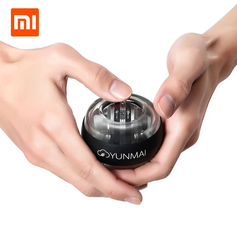 Xiaomi YunMai Powerball Carpal тренировочный аппарат, тренажер для запястья, светодиодный гироскоп, незаменимый Спиннер-антистресс, игрушка