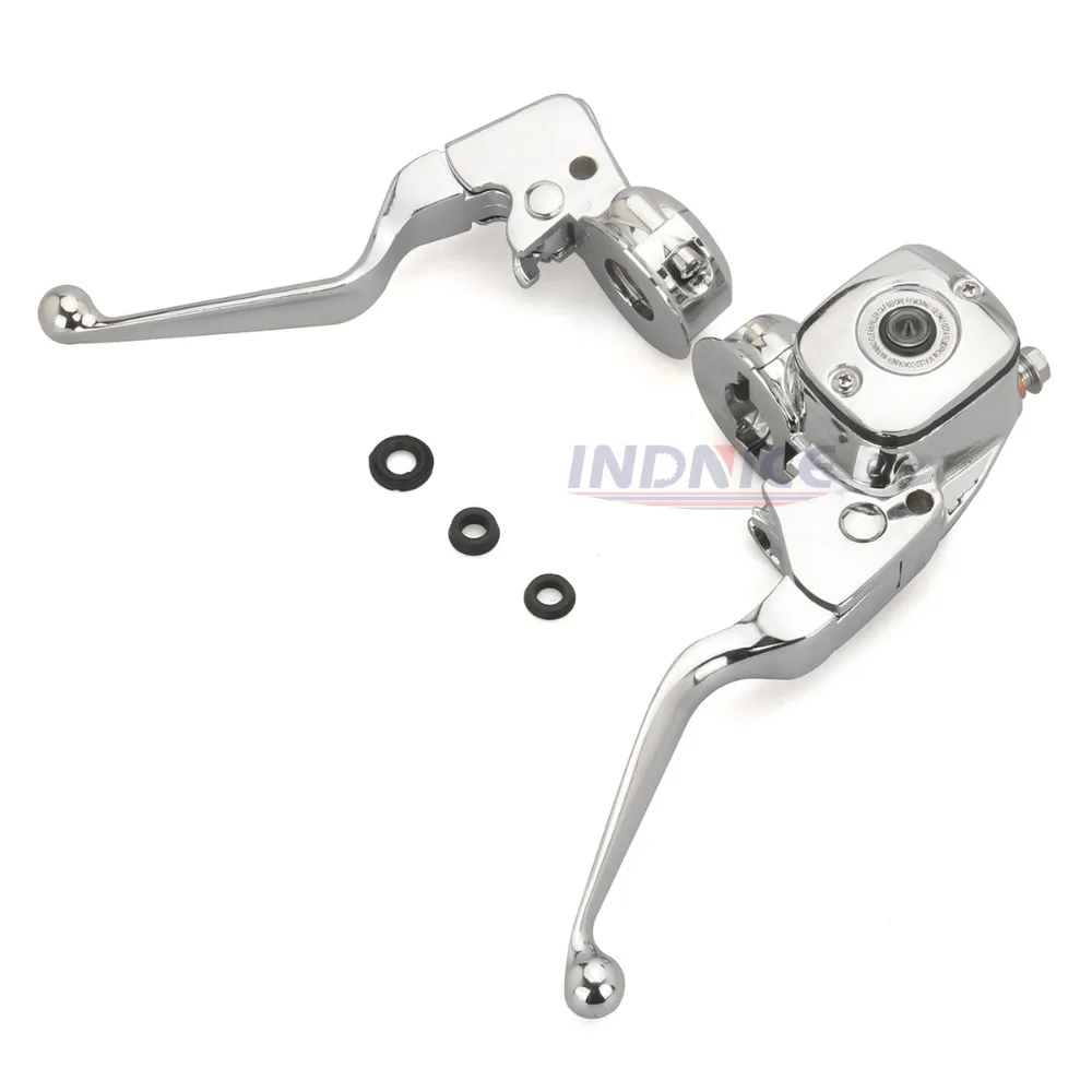 Мотоцикл Кронштейн сцепления Рычаг и тормозной насос главный цилиндр рычаг для Harley Davidson Fatboy-2013 fatboy Рычаги Сцепления