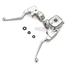 Мотоцикл Кронштейн сцепления Рычаг и тормозной насос главный цилиндр рычаг для Harley Davidson Fatboy-2013 fatboy Рычаги Сцепления