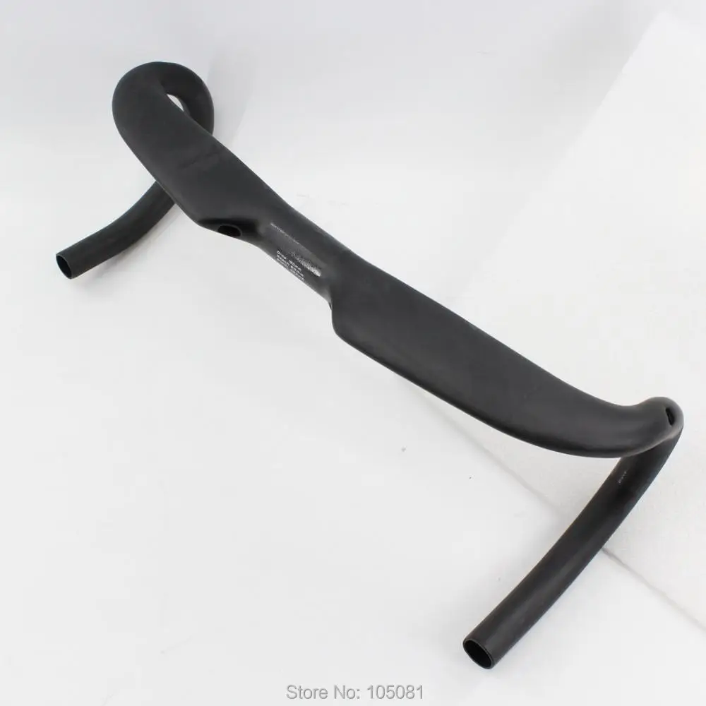 

Newest OEM Road bicycle matt UD full carbon fibre bike handlebars internal cables 31.8*400/420/440mm light road bike parts