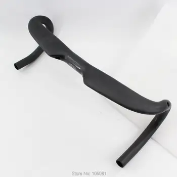 

Newest OEM Road bicycle matt UD full carbon fibre bike handlebars internal cables 31.8*400/420/440mm light road bike parts