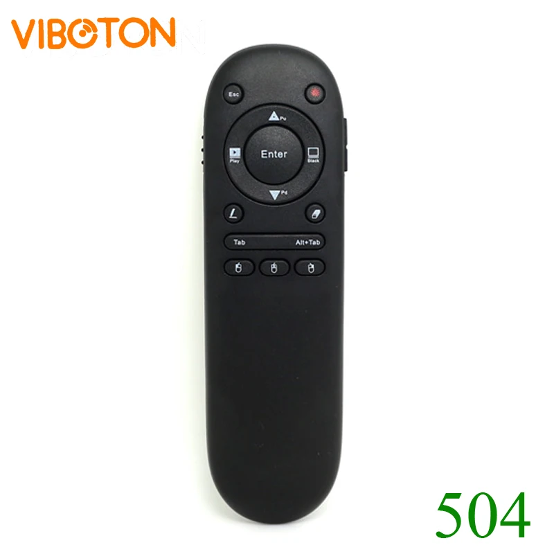 

VIBOTON 504 Multi-Functional Laser Pointer Pen+2.4G Wireless Remote Control for Office