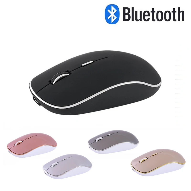 

1600 DPI Wireless Bluetooth Mouse Rechargeable Ergonomic Gaming Mouse For Mac Windows Macbook Lenovo Asus Dell HP Computer Mouse