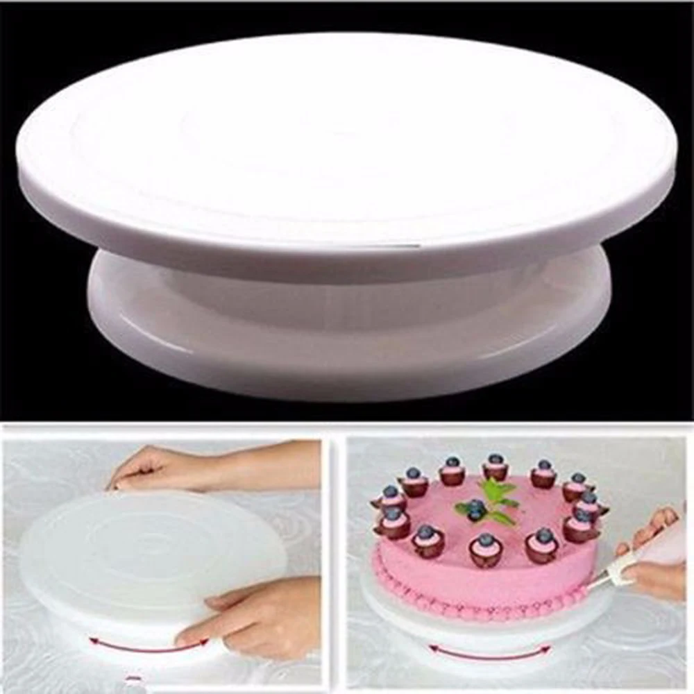 Buy 28cm Kitchen Cake Decorating Icing Rotating