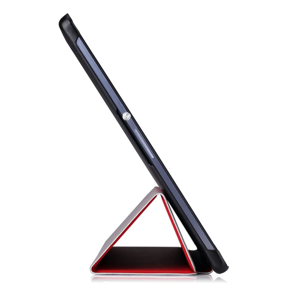 Тонкий легкий кожаный чехол с магнитной подставкой для планшета Sony Xperia Tablet Z2