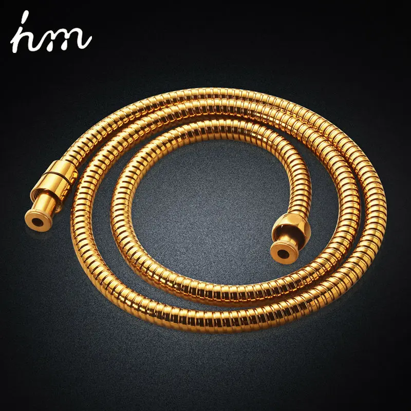 Hm Shower Hose Brass Nut Double Lock Bathroom Replacement Anti Explosion Stainless Steel M Hm Shower Hose Brass Nut Double Lock Bathroom Replacement Anti Explosion Stainless Steel M