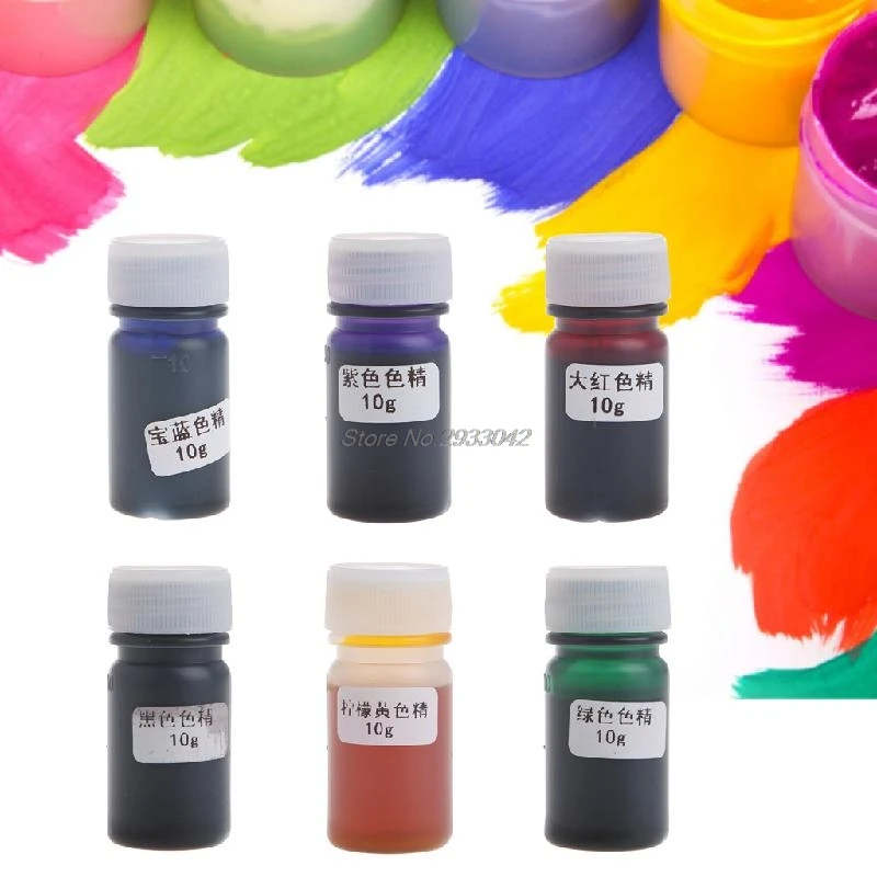 Liquid Silicone Resin Pigment Dye DIY Making Crafts Jewelry Accessories 10g-W128