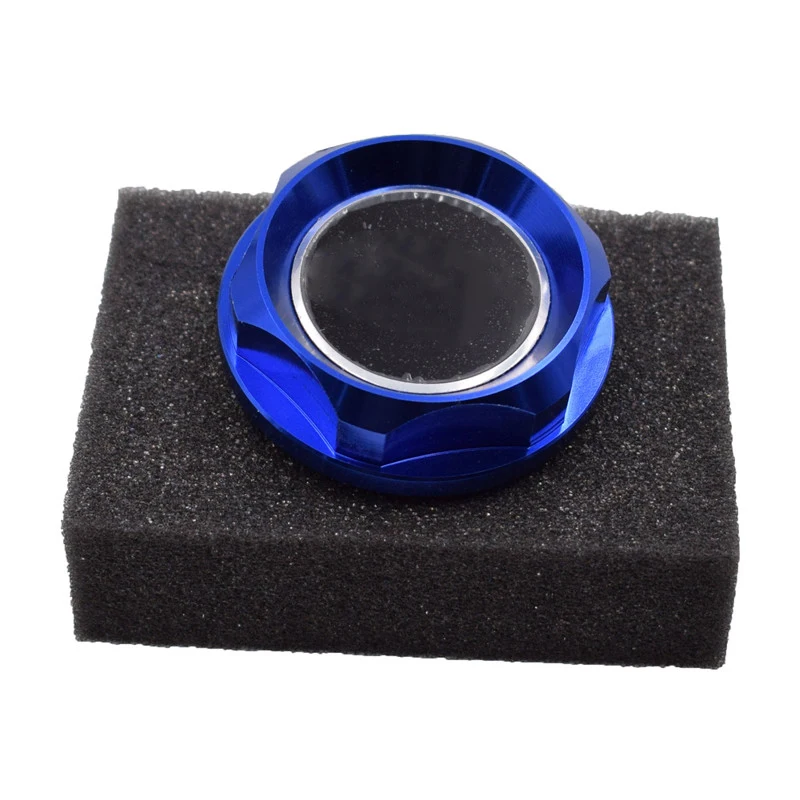

High Quality Oil Fuel Filler Racing Engine Tank Cap for Mitsubishi Ralliart Only Blue
