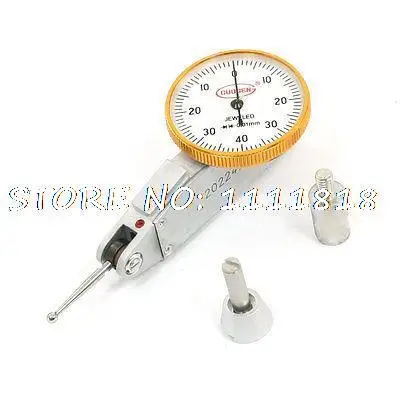 

32mm Dia Dial Indicator Measure Range 0-10mm Dial Gauge w Blue Box