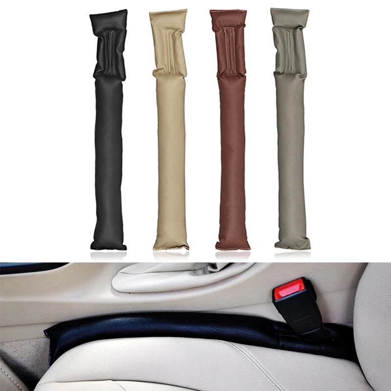 

1pcs Faux Leather Car Seat Gap Pad Fillers Holster Spacer Filler Padding Protective Case Auto Mat Cushion Cover Car styling