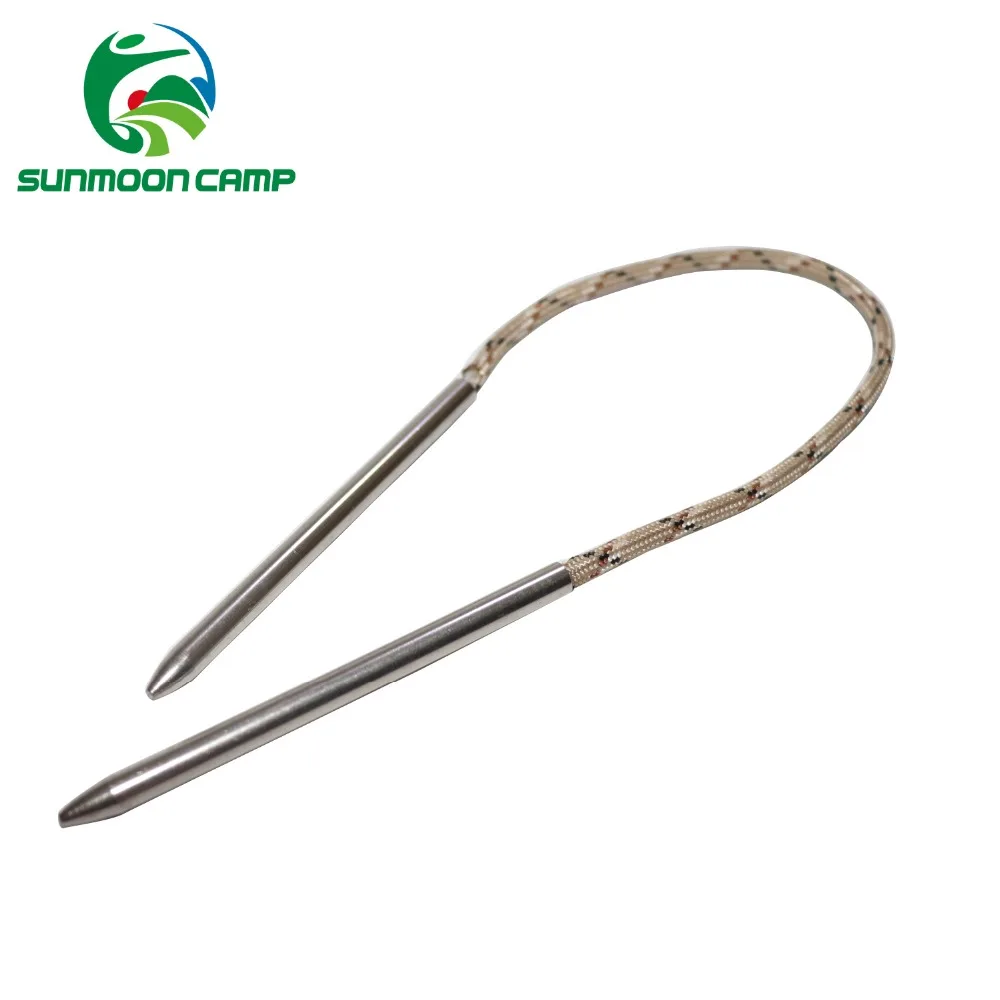 10 Pz/Lotto 3 Pollici Jumbo In Acciaio Inox 550 Parachute Cord Paracord Braccialetto Allacciatura Tessitura Stiching Ago Fid Bushcraft