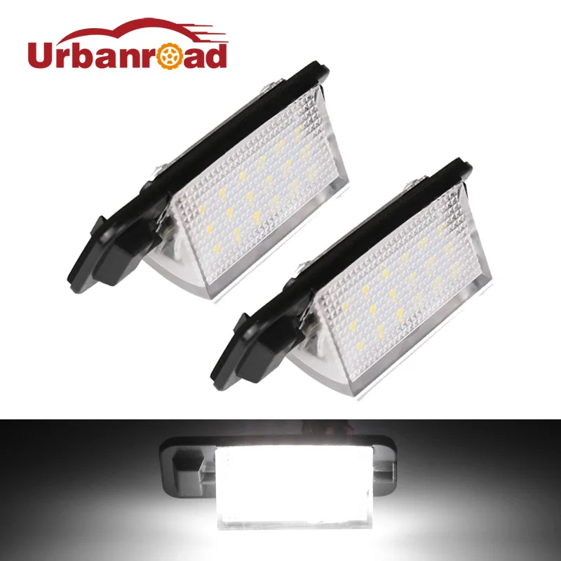 Urbanroad For BMW E36 Led License Plate Light For BMW E36 318i 318is 318ti 325i 328i 2835 SMD 18