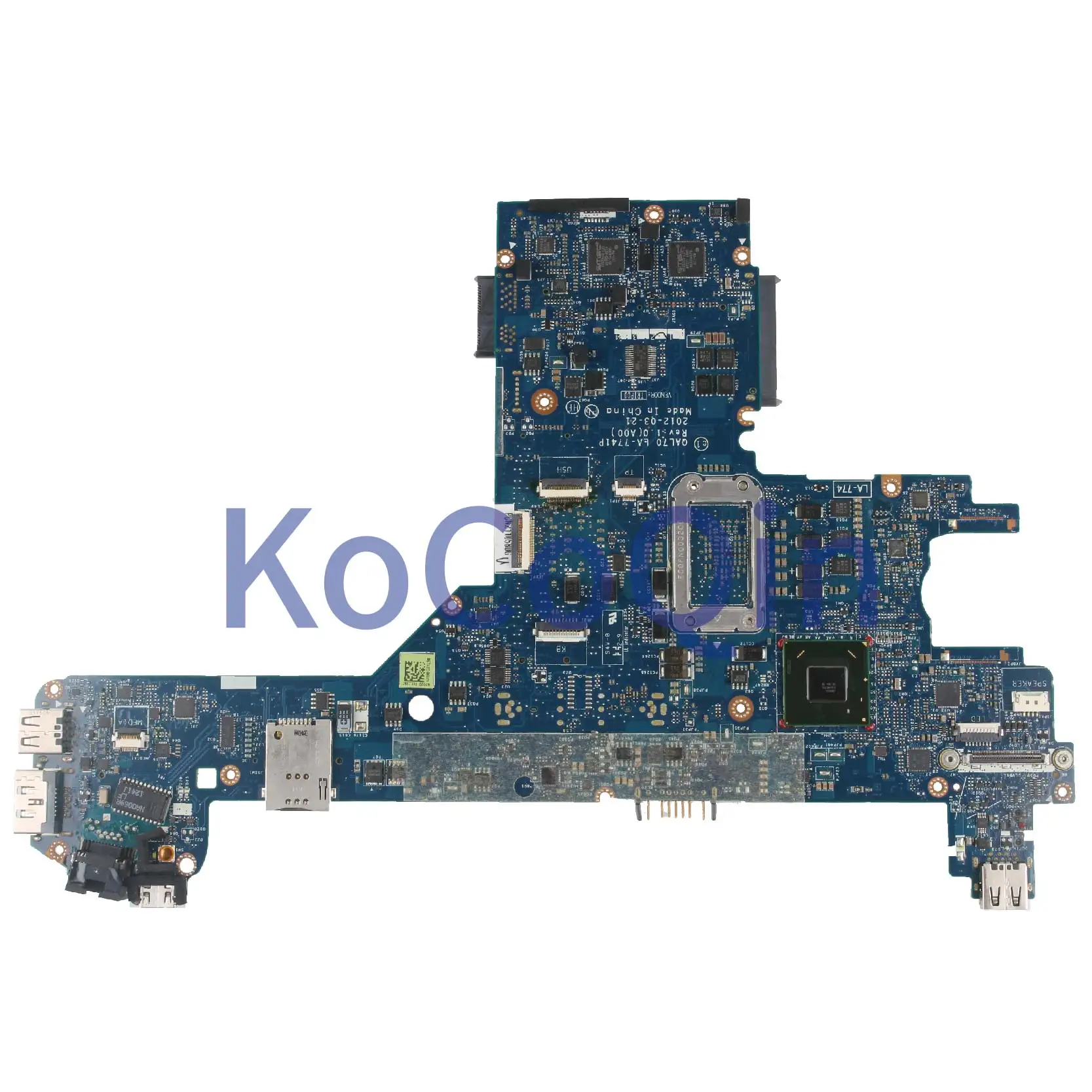 Laptop Motherboard para Dell Latitude E6430s Kocoqin E6330 I32350m Mainboard Cn0vvt4m 0vvt4m Qal70 La7741p Sr0dq - Imagem 4
