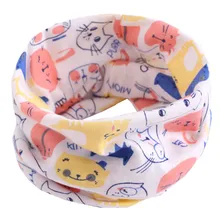 Демисезонный Детский шарф 40*20 см, детский хлопковый шарф для девочек, для мальчиков-хомут с круглым воротником для мальчиков и девочек шарф детский воротник детей; воротник с круглым вырезом