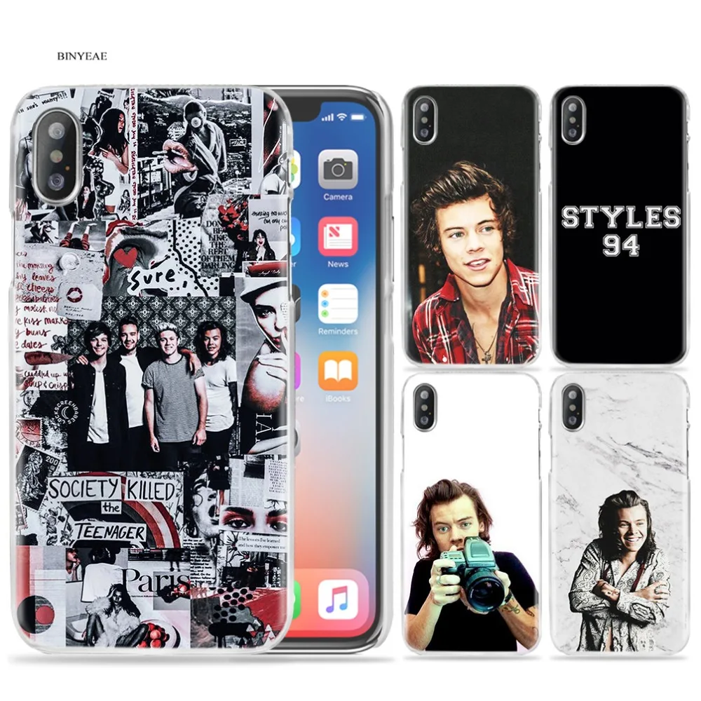 

Case for iPhone X XS MAX XR 7 8 Plus 6 6S Plus 5 5S SE 5C 4 4S 7+ 8+ 7Plus 8Plus Cover Phone Cases Harry Styles